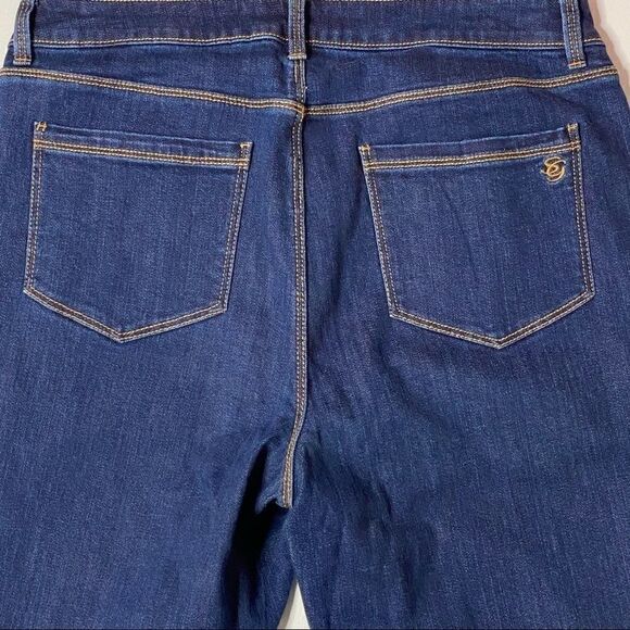 Susan Graver | High Rise Boot Jeans with Raw Hem - Picture 6 of 7